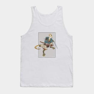 Hadrosaur Samurai Tank Top